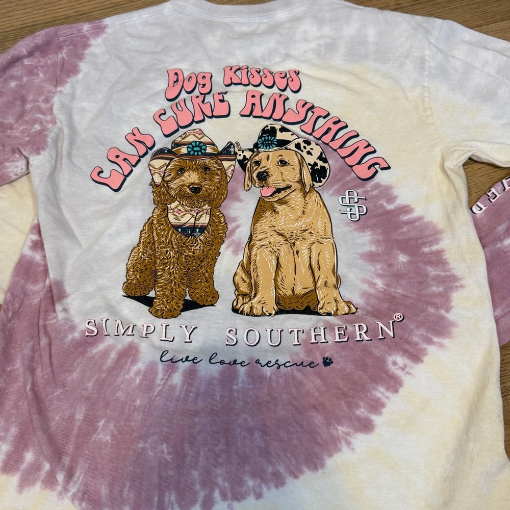 Simply Southern Tye Dye Cotton Shirt